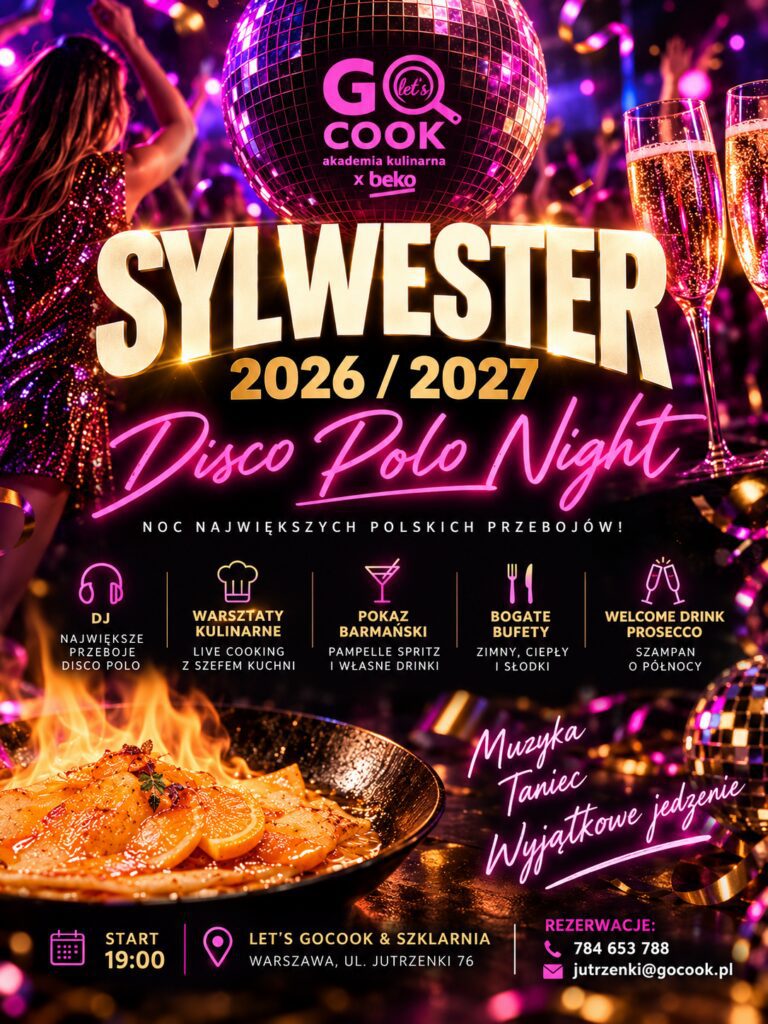 sylwester 2026 2027 disco polo go cook night warszawa impreza bal