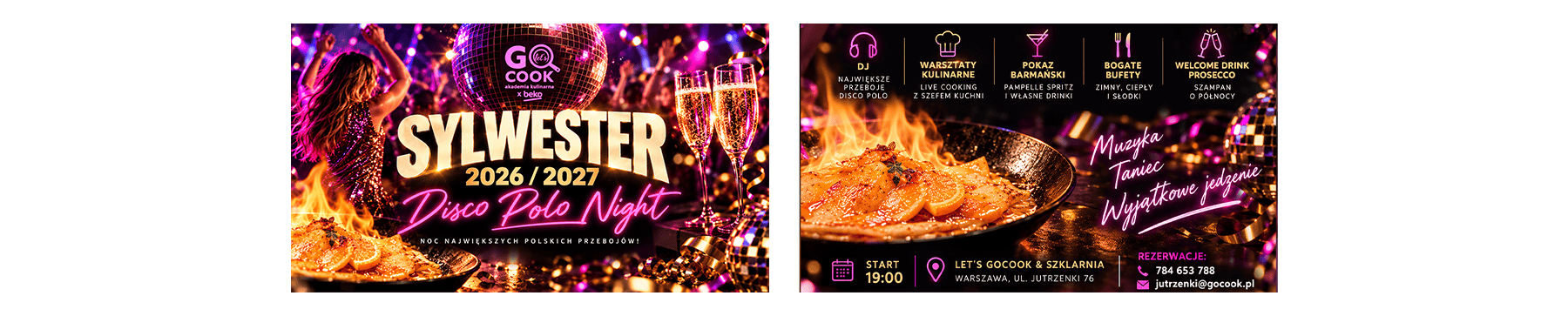 sylwester 2026 2027 disco polo go cook night warszawa impreza bal