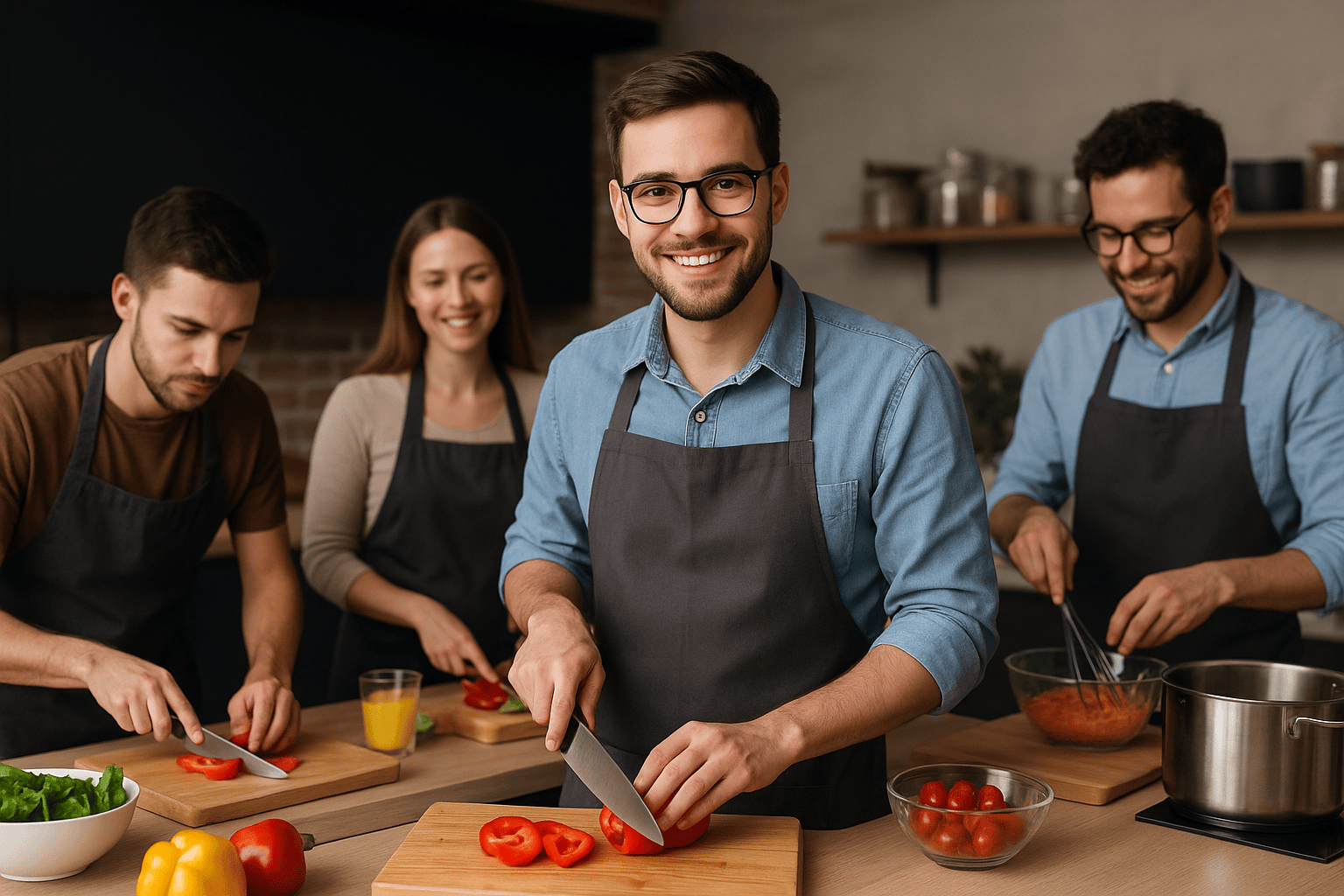 Read more about the article Jakie warsztaty kulinarne wybrać dla zespołu IT, marketingu, sprzedaży? Poradnik HR-owca