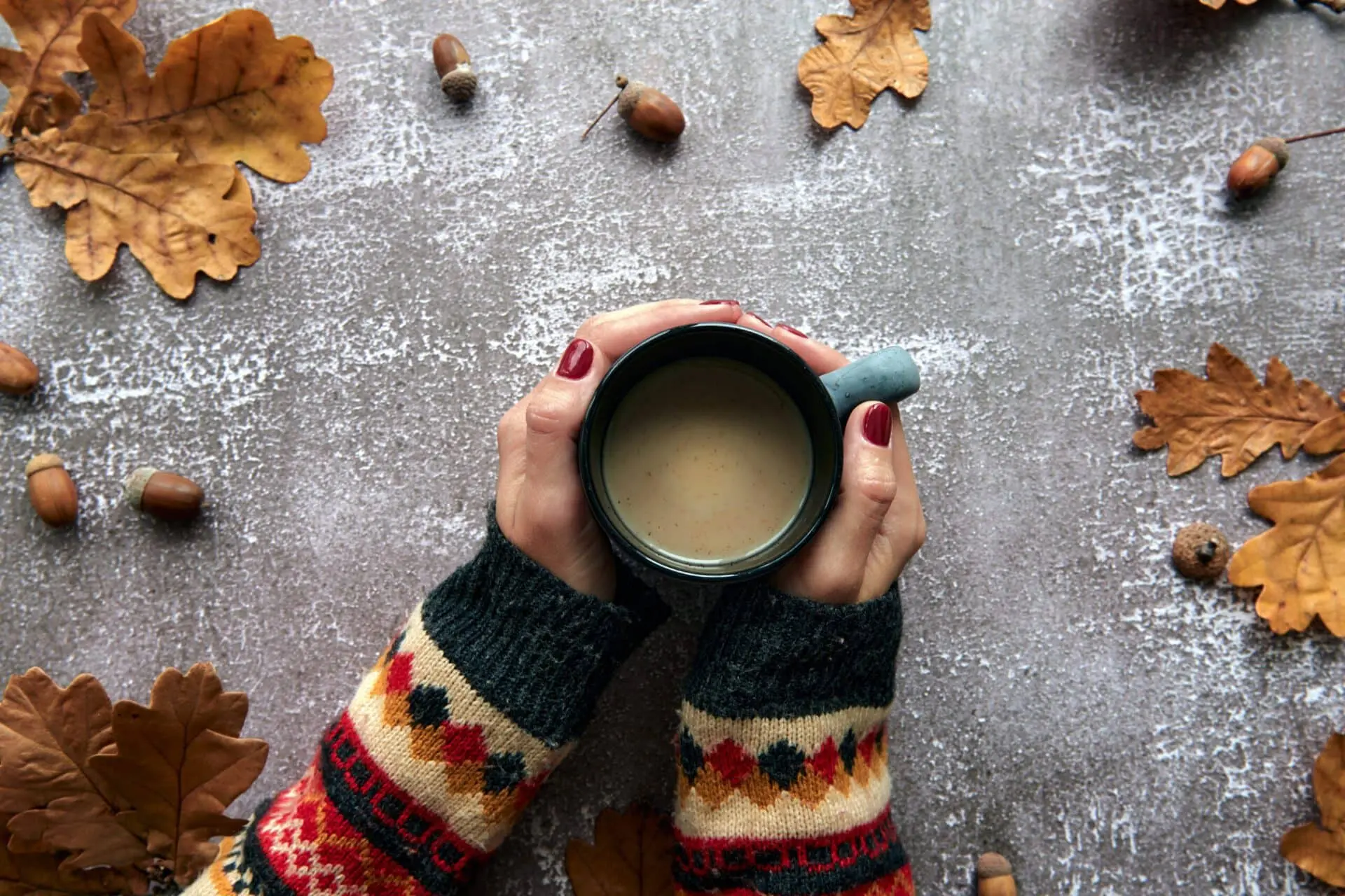 jezienny ciepły napój