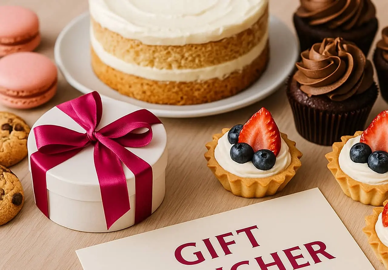 tort z prezentem w formie kursu