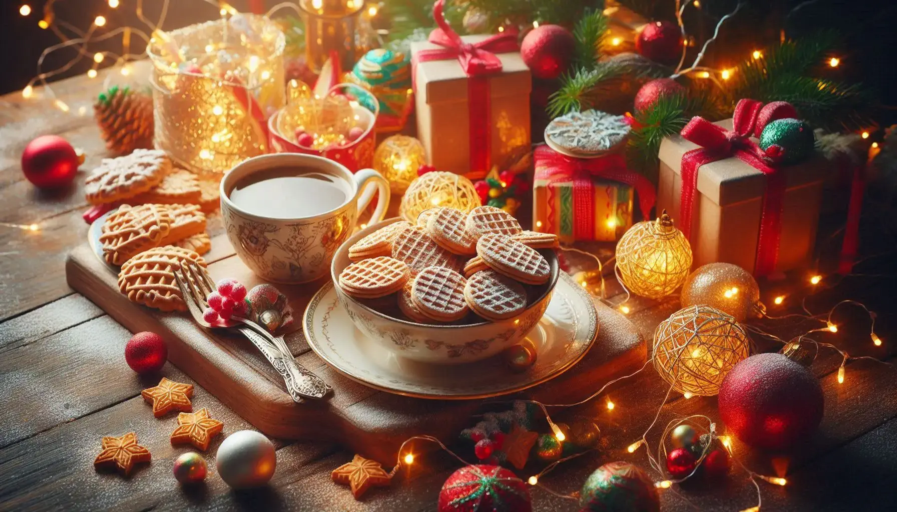 pierniki i inne wypieki na spotkanie świąteczne