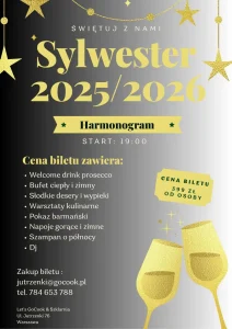 zaproszenie na sylwestra 2025 w Go Cook